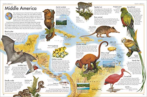 The Animal Atlas: A Pictorial Guide to the World's Wildlife (DK Pictorial Atlases)