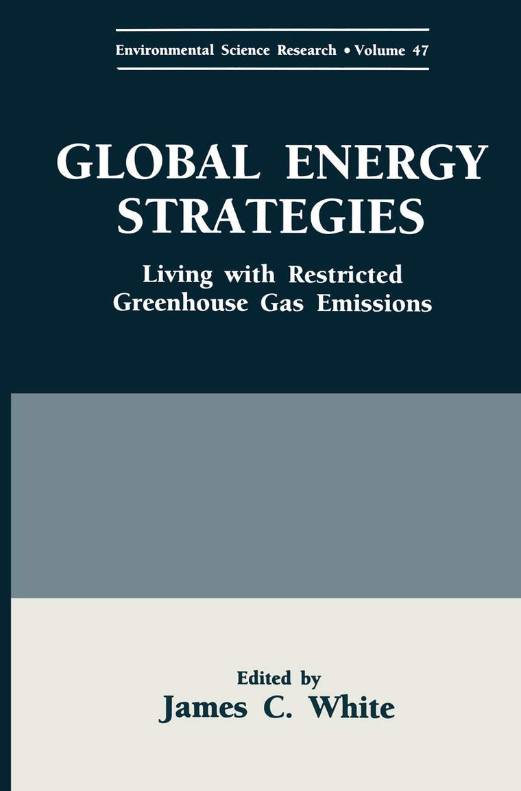 Global Energy Strategies: Living with Restricted Greenhouse Gas Emissions (Environmental Science Research, 47)
