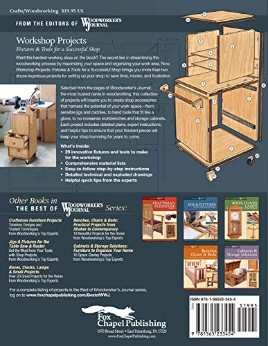 Workshop Projects: Fixtures & Tools for a Successful Shop (The Best of Woodworker's Journal)