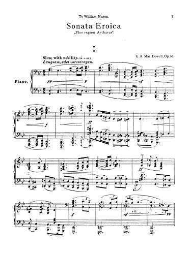 Sonata No. 2, Op. 50 (Sonata Eroica) (Kalmus Edition)