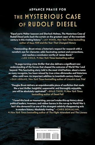 The Mysterious Case of Rudolf Diesel: Genius, Power, and Deception on the Eve of World War I