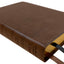 NASB Large Print Compact Bible, Dark Brown, Leathertex, 1995 text