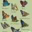 A Flock of Butterflies in 3-D Peyote Stitch