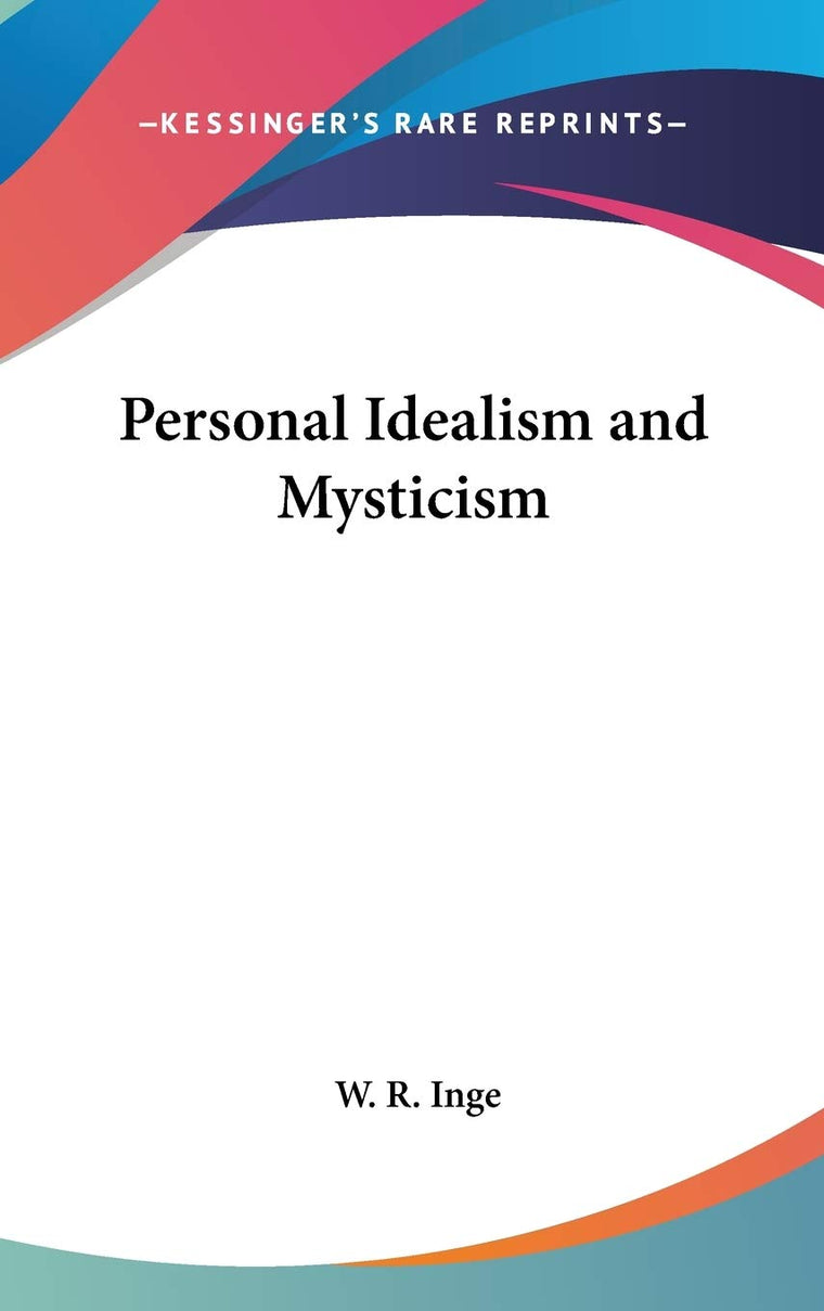Personal Idealism and Mysticism