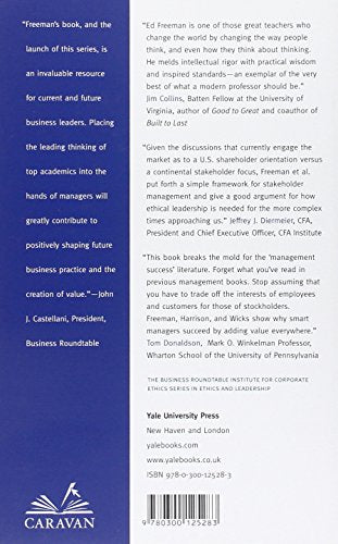 Managing for Stakeholders: Survival, Reputation, and Success (The Business Roundtable Institute for Corporate Ethics Series in Ethics and Lead)