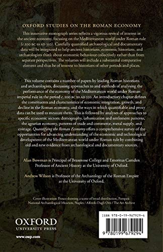 Quantifying the Roman Economy: Methods and Problems (Oxford Studies on the Roman Economy)