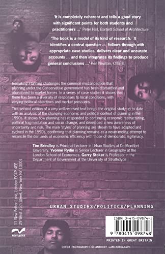Remaking Planning: The Politics of Urban Change