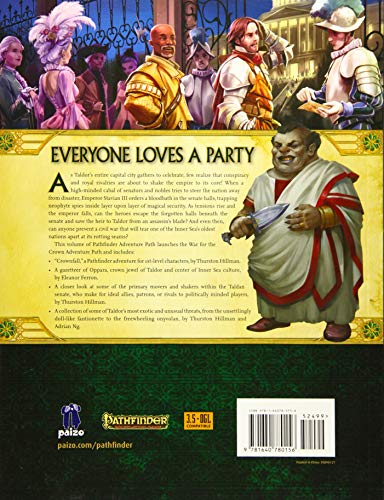 Pathfinder Adventure Path: Crownfall (War for the Crown 1 of 6) (Pathfinder Adventure Path: War for the Crown, 127)