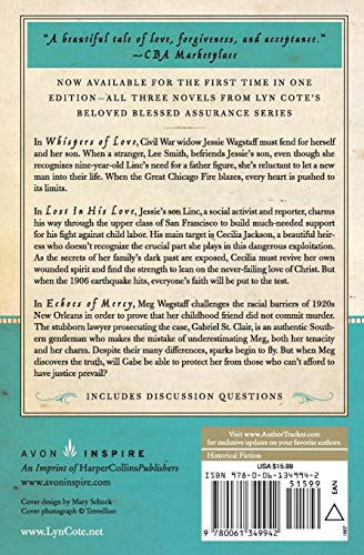 Blessed Assurance: Whispers of Love/Lost in His Love/Echoes of Mercy (Avon Inspire)