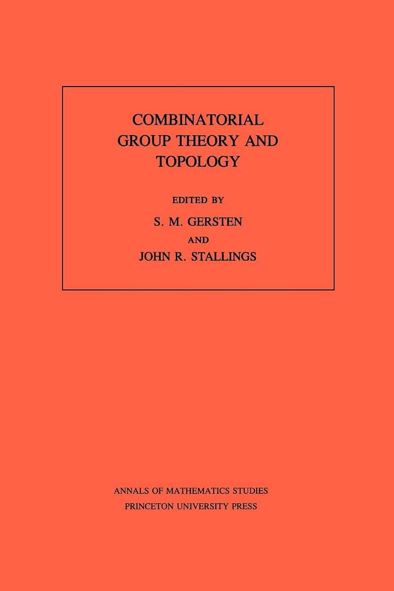 Combinatorial Group Theory and Topology. (Annals of Mathematics Studies, no. 111)