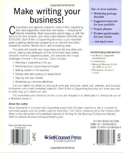 Start & Run a Copywriting Business (Start & Run Business Series)