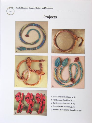 Bead Crochet Snakes: History and Technique