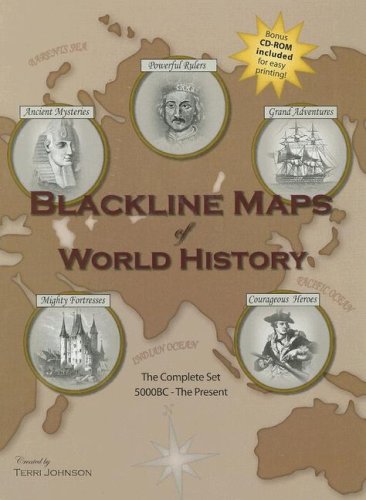 Blackline Maps Of World History