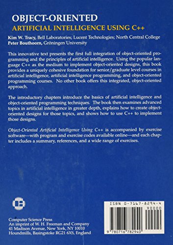 Object Oriented Artificial Intelligence Using C++