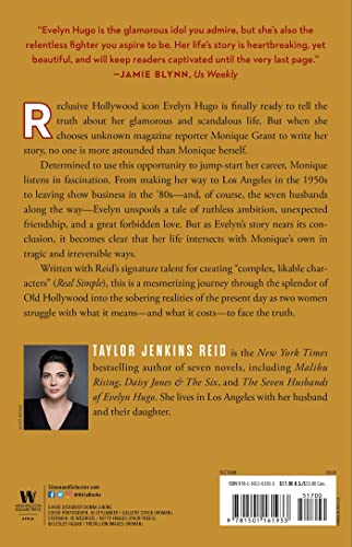 The Seven Husbands of Evelyn Hugo: A Novel — back cover
