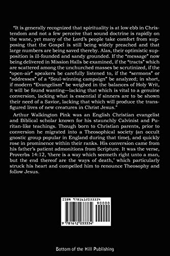 Studies on Saving Faith — back cover