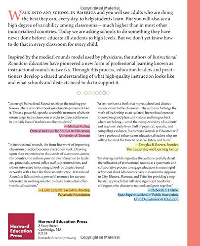 Instructional Rounds in Education: A Network Approach to Improving Teaching and Learning