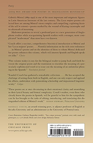 Madwomen: The "Locas mujeres" Poems of Gabriela Mistral, a Bilingual Edition