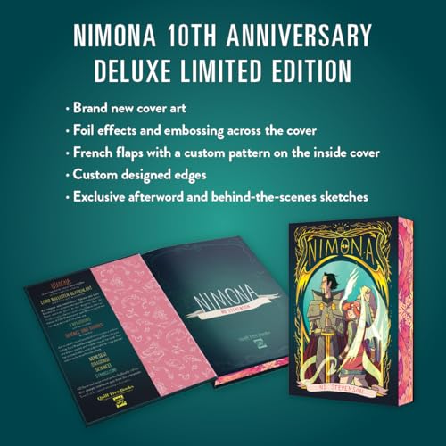 Nimona: 10th Anniversary Limited Edition: A Special Edition of the Genre-Defining Graphic Novel