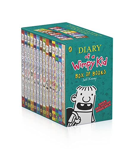 Diary of a Wimpy Kid Box of Books (1-13) Paperback