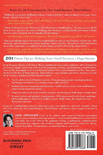 201 Great Ideas for Your Small Business