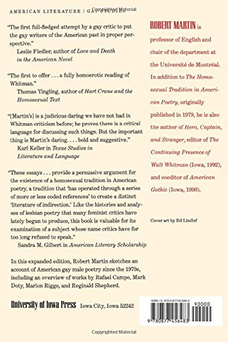 Homosexual Tradition in American Poetry