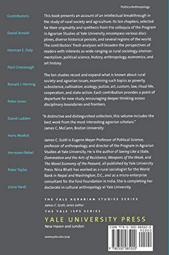 Agrarian Studies: Synthetic Work at the Cutting Edge