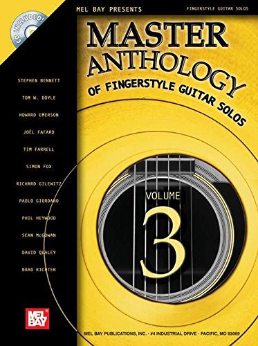 Mel Bay Master Anthology Of Fingerstyle Guitar Solos