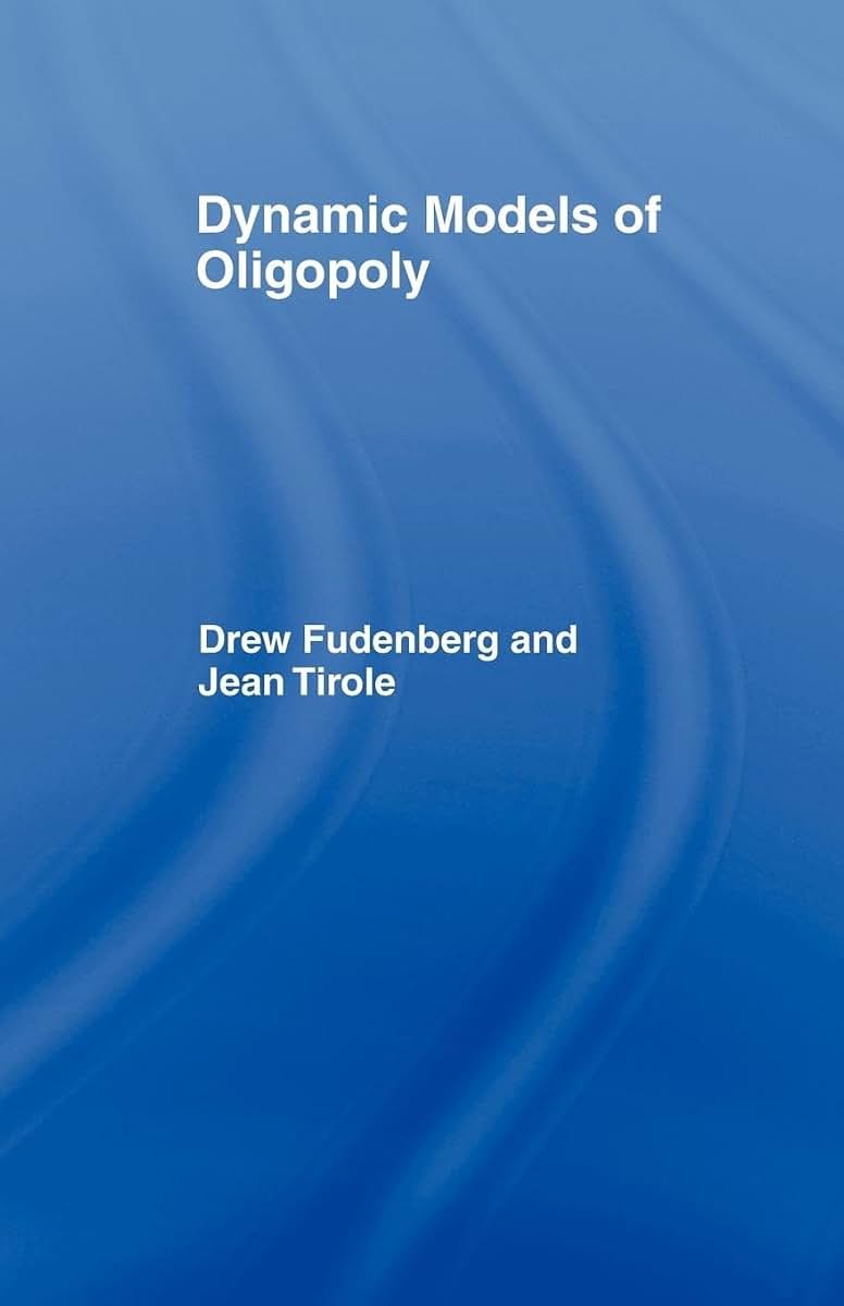 Dynamic Models of Oligopoly (Fundamentals of Pure and Applied Economics, 1)