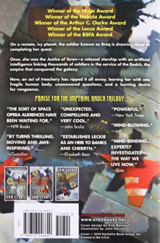 Ancillary Justice (Imperial Radch, 1) by Leckie, Ann