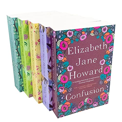 Elizabeth Jane Howard Cazalet Chronicles Series 5 Books Collection Set (All Change, Casting Off, Confusion, Marking Time & The Light Years)