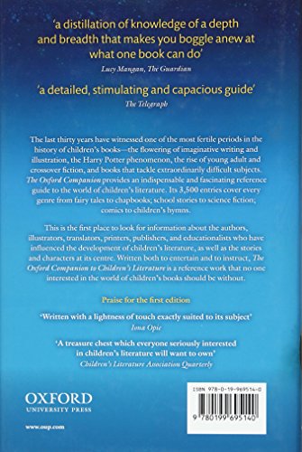Oxford Companion to Children's Literature (Oxford Quick Reference)