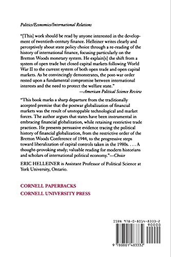 States and the Reemergence of Global Finance: From Bretton Woods to the 1990s