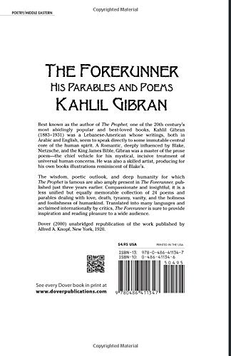 The Forerunner: His Parables and Poems