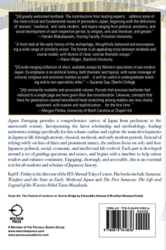 Japan Emerging: Premodern History to 1850