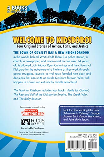 The Fight for Kidsboro (Focus on the Family, Adventures in Odyssey Kidsboro) (4 Volumes)