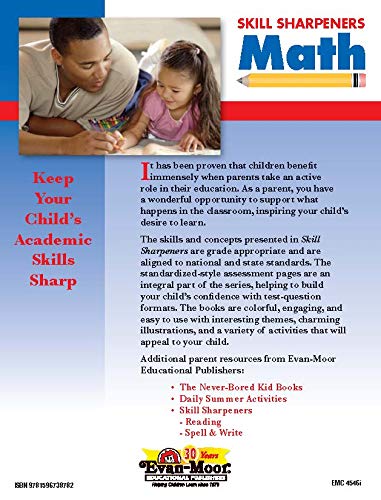 Skill Sharpeners Math, Grade 2
