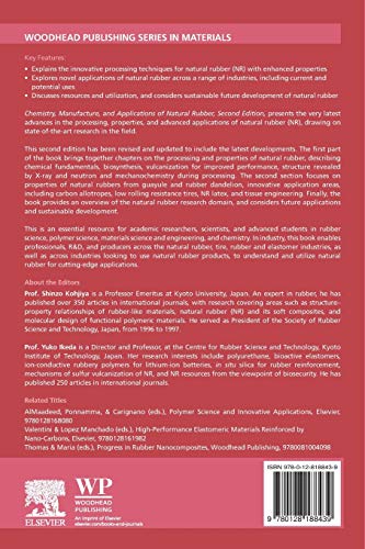 Chemistry, Manufacture and Applications of Natural Rubber (Woodhead Publishing in Materials)