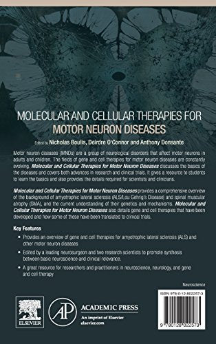 Molecular and Cellular Therapies for Motor Neuron Diseases