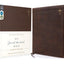 NIV, Journal the Word Bible (Perfect for Note-Taking), Double-Column, Leathersoft, Brown, Red Letter, Comfort Print: Reflect, Take Notes, or Create Art Next to Your Favorite Verses