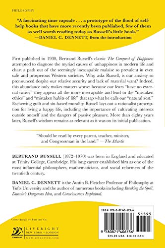 The Conquest of Happiness by Bertrand Russell