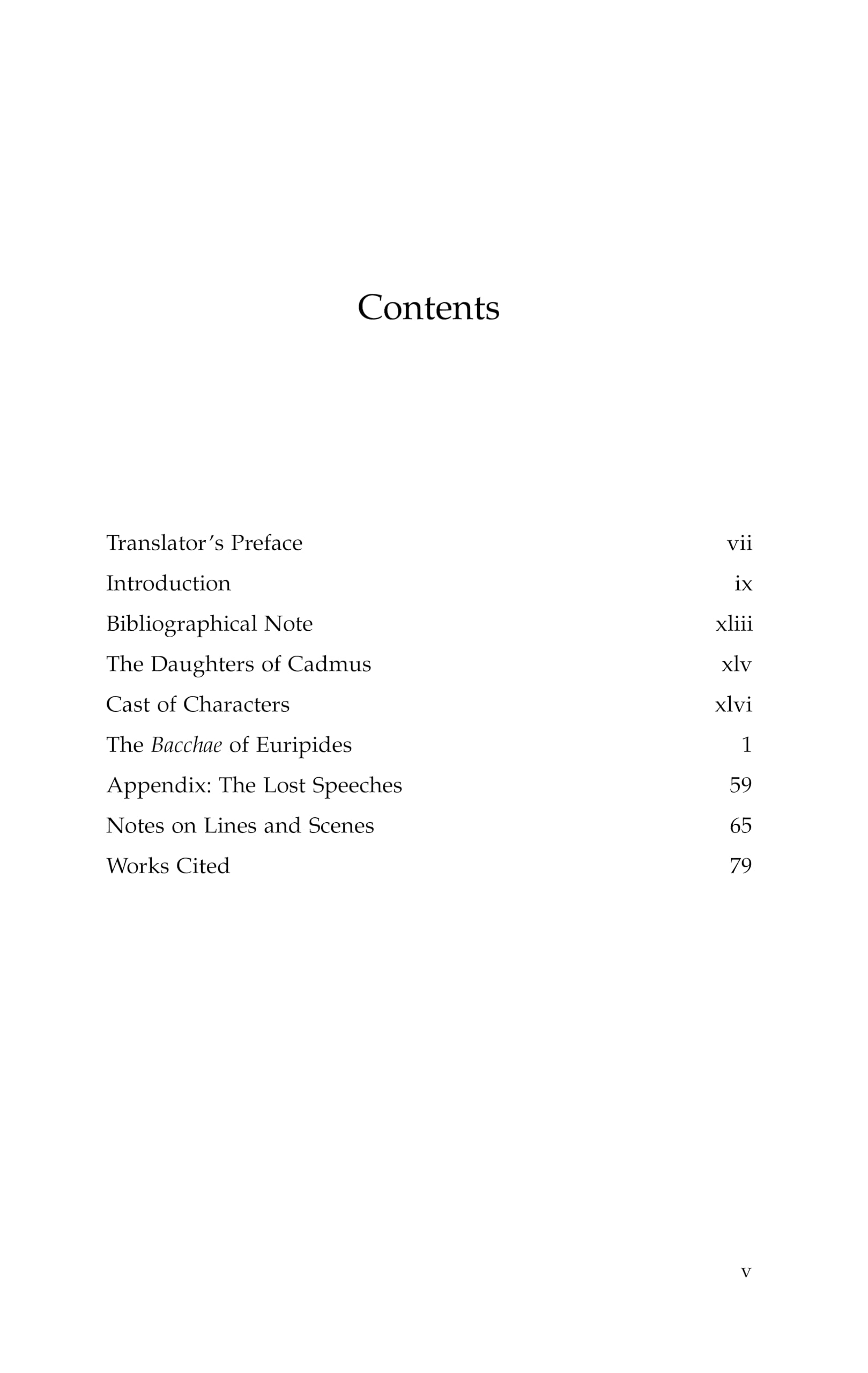 Bacchae
