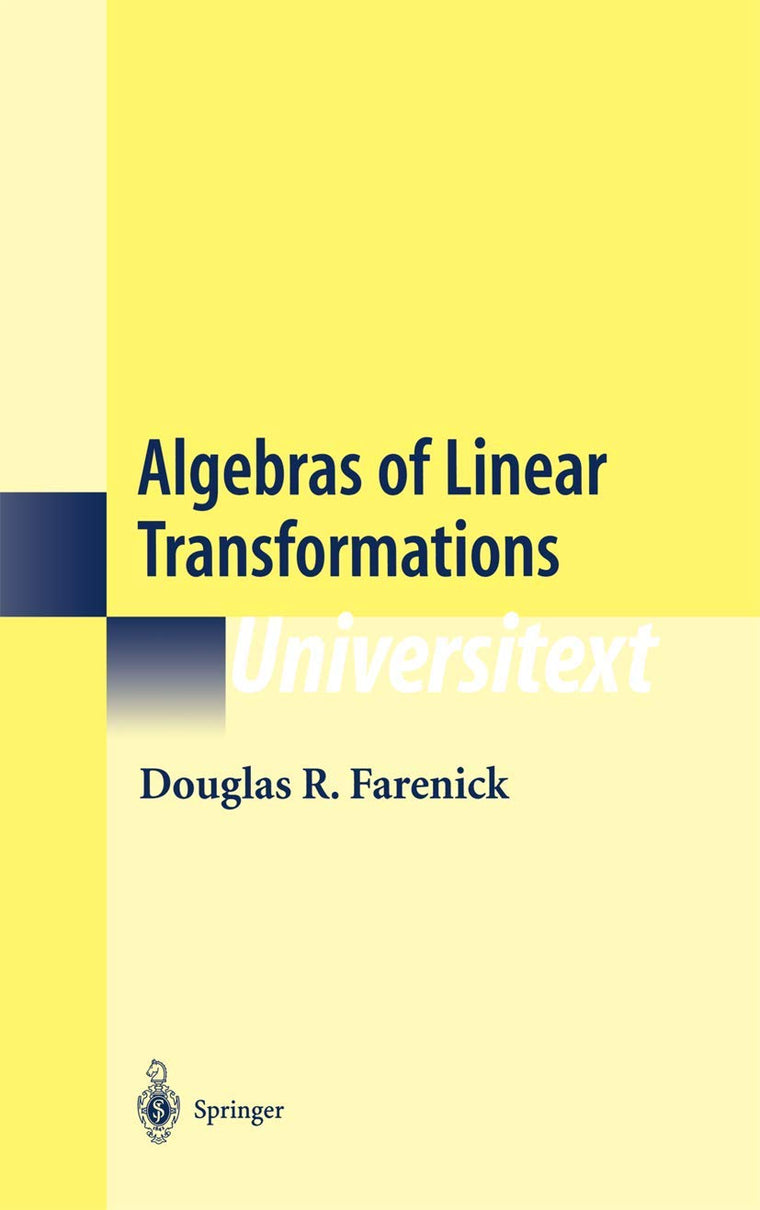 Algebras of Linear Transformations (Universitext)