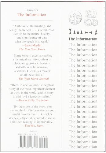 The Information: A History, a Theory, a Flood by Gleick