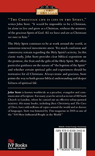 Baptism And Fullness: The Work of the Holy Spirit Today (IVP Classics)