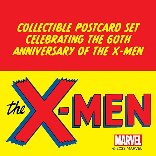 The X-Men: 100 Collectible Comic Book Cover Postcards (Marvel)