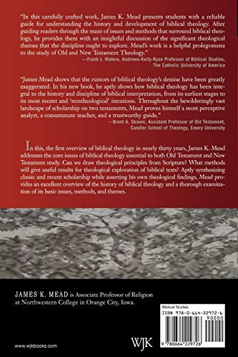Biblical Theology: Issues, Methods, and Themes