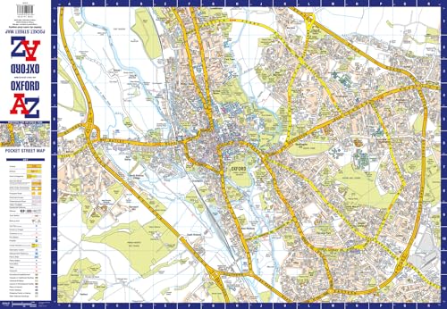 Oxford A-Z Pocket Street Map
