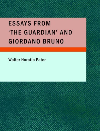 Essays from 'The Guardian' and Giordano Bruno