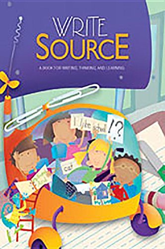 Write Source: Student Edition Hardcover Grade 1 2009